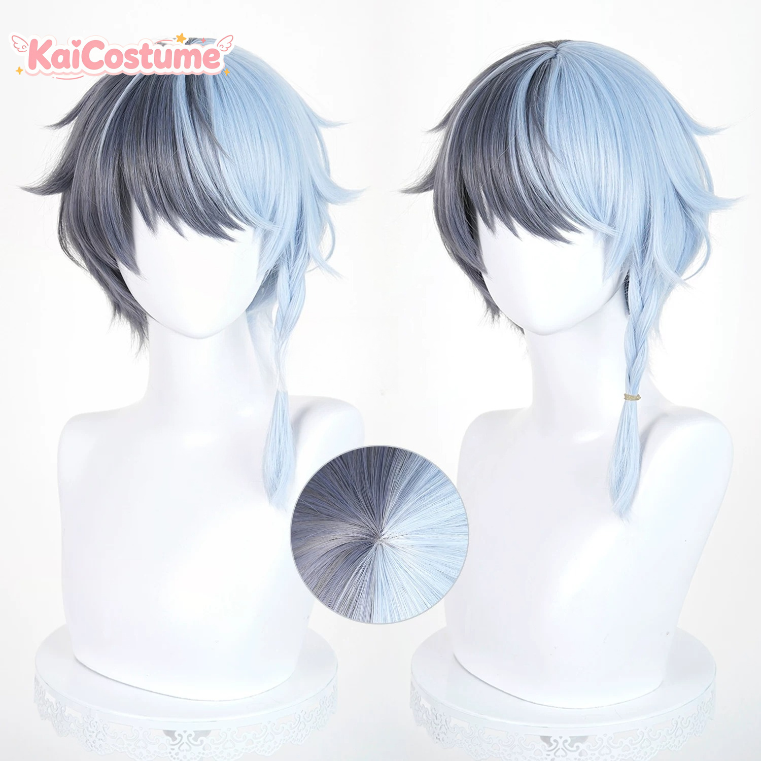 Anime Cosplay Characters - วิกผมคอสเพลย์คุณภาพสูง Project Sekai Toya Aoyagi Bfes