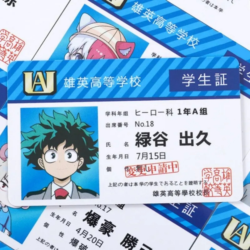 My Hero Academia Belt - 1PCS อะนิเมะ My Hero Academia PVC