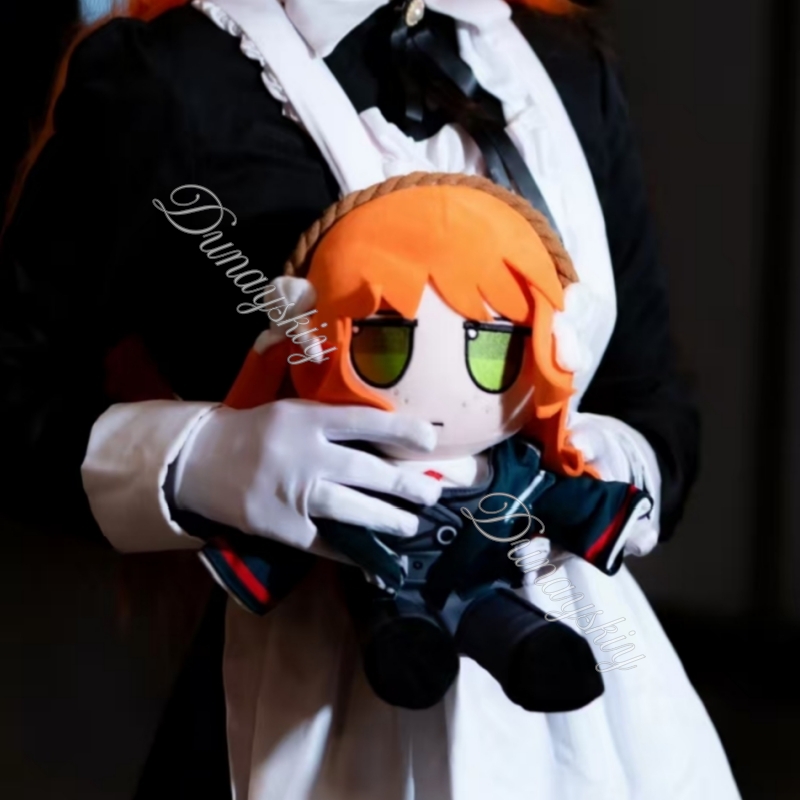 Anime Cosplay Face - ตุ๊กตาผ้ากำมะหยี่ LCB Fumo Sitting Plush Faust
