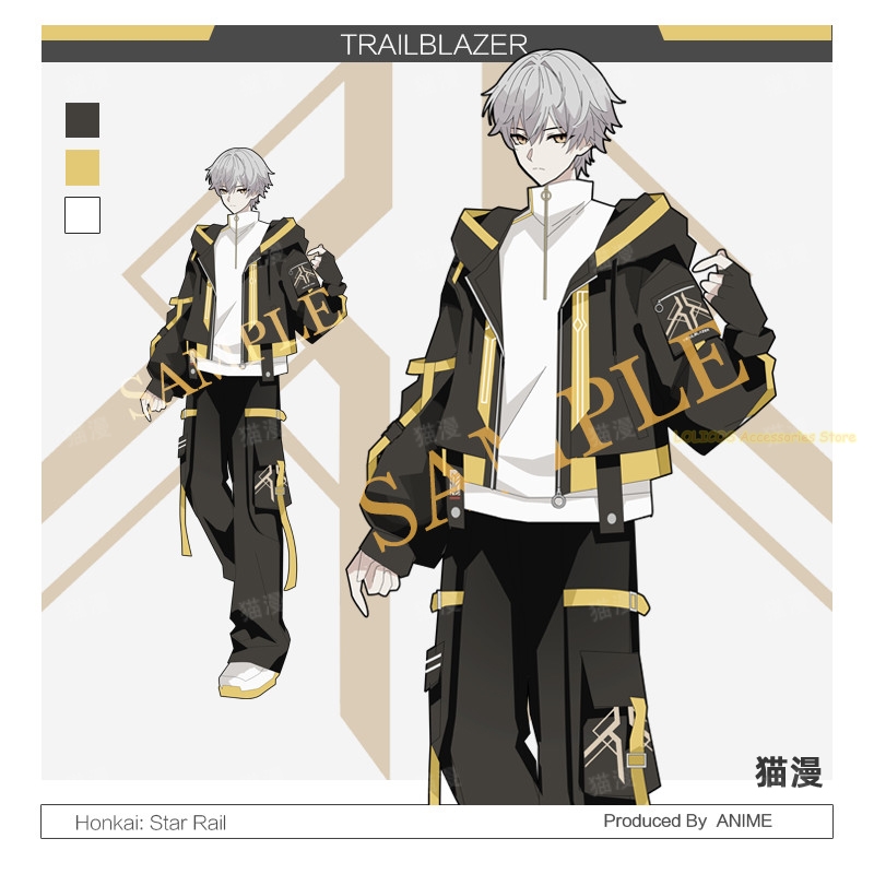 Anime Cosplay Series - ชุดคอสเพลย์เกม Honkai: Star Rail Trailblazer ซีรีส์แฟชั่นฤดูใบไม้ร่วง