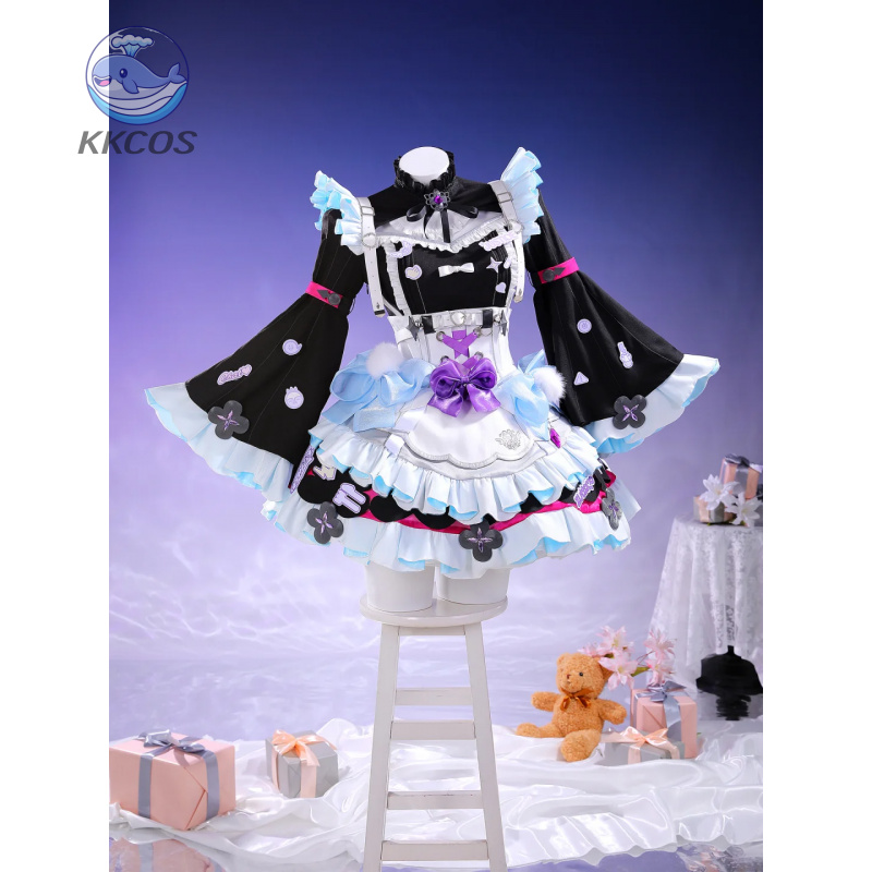 Anime Cosplay Youtuber - คอสเพลย์ซีรีส์: วีร์ชวลยูทูปเบอร์-EnnaAlouette（Fallen Angel）ชุดคอสเพลย์/เครื่องประดับ ชุดคอสเพลย์ ชุดคอสเพลย์แสนหวาน KKcos