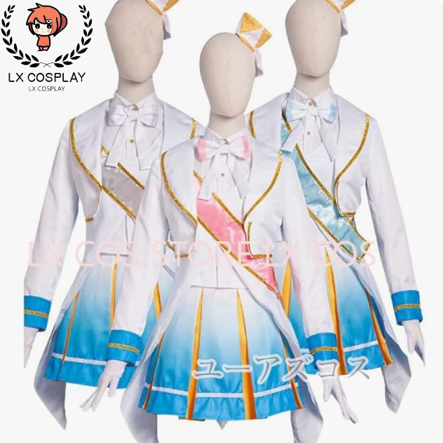 Anime Cosplay Live - เลิฟไลฟ์! นิจิกาซากิ อุเอฮาระ อายูมุคอสเพลย์เครื่องแต่งกายการแสดงบนเวทีชุดเครื่องแต่งกายฮาโลวีนขนาดที่กำหนดเอง