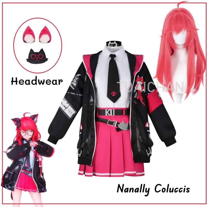 Anime Cosplay Glasses - ชุดคอสเพลย์ Neverness To Everness Nanally Coluccis