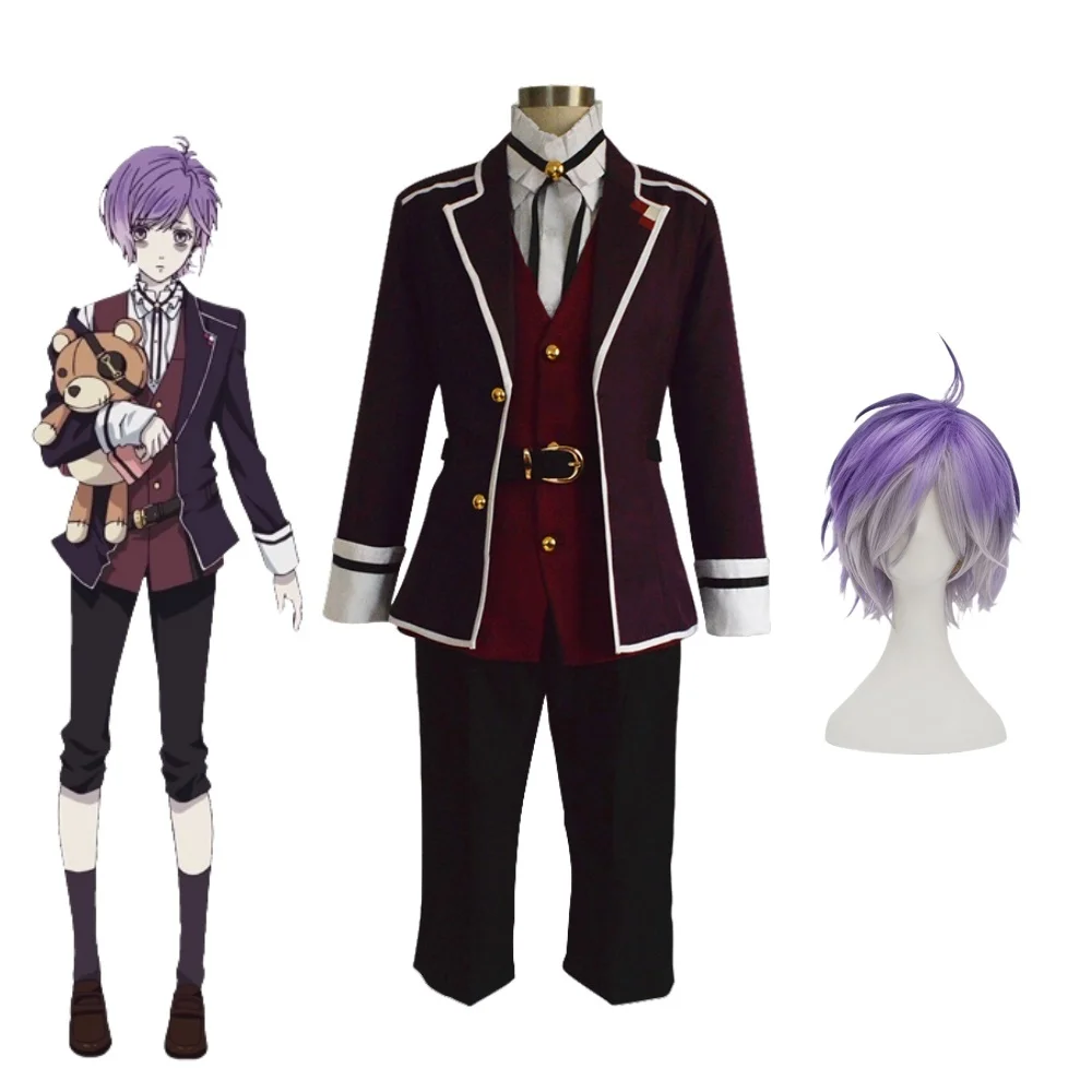 Anime Cosplay Japanese - อะนิเมะดิอาโบลิกเลิฟเวอร์ส คานาโตะ ซากามากิคอสเพลย์เครื่องแต่งกายทุกขนาดขนาดที่กำหนดเองชุดผู้ชายเท่ๆ