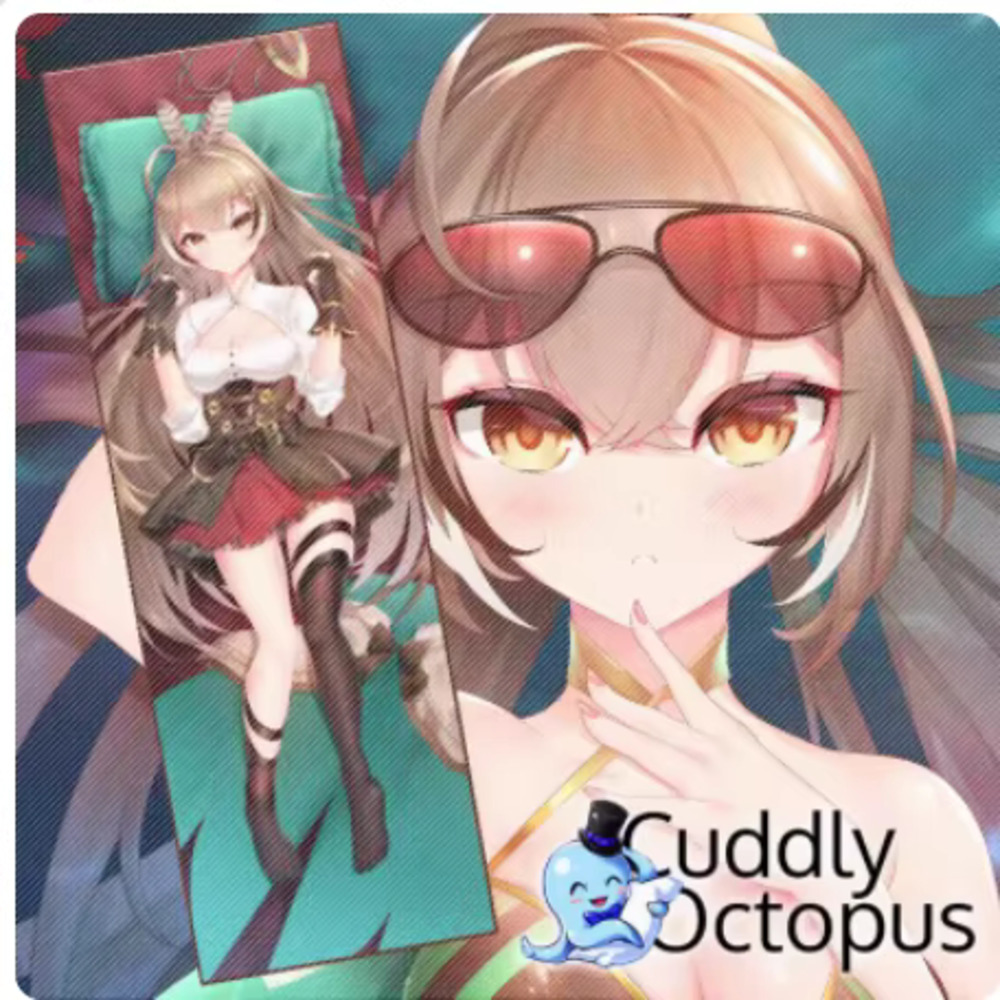 Anime Cosplay Youtuber - ปลอกหมอนข้างอนิเมะ นันาชิ มุเมอิ วиртуал ยูทูเบอร์ แบบ