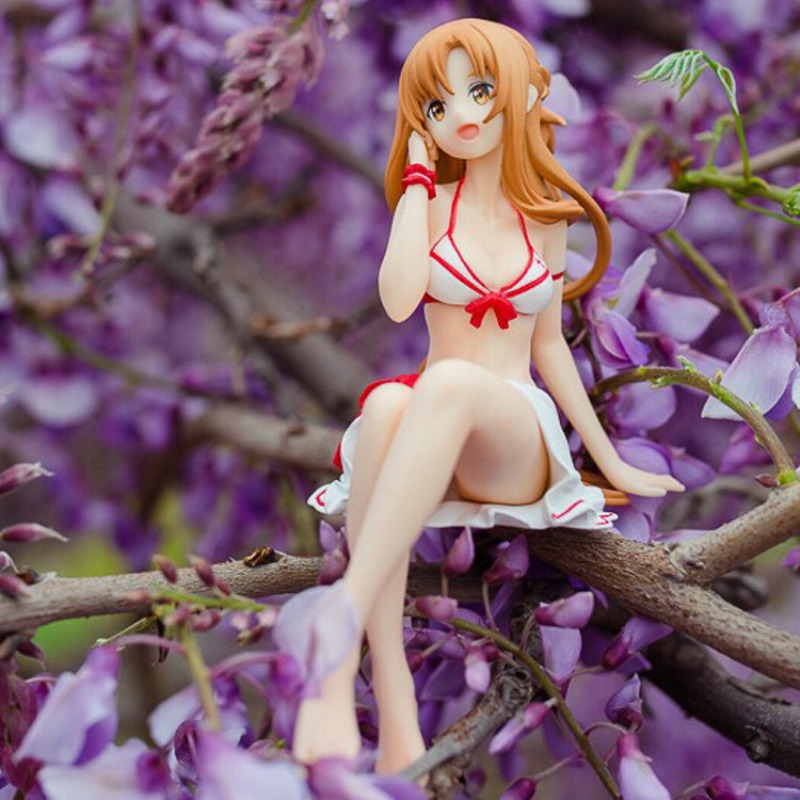 Sword Art Online Cape - 13 ซม.ดาบศิลปะออนไลน์อะนิเมะ Yuuki Asuna PVC Action