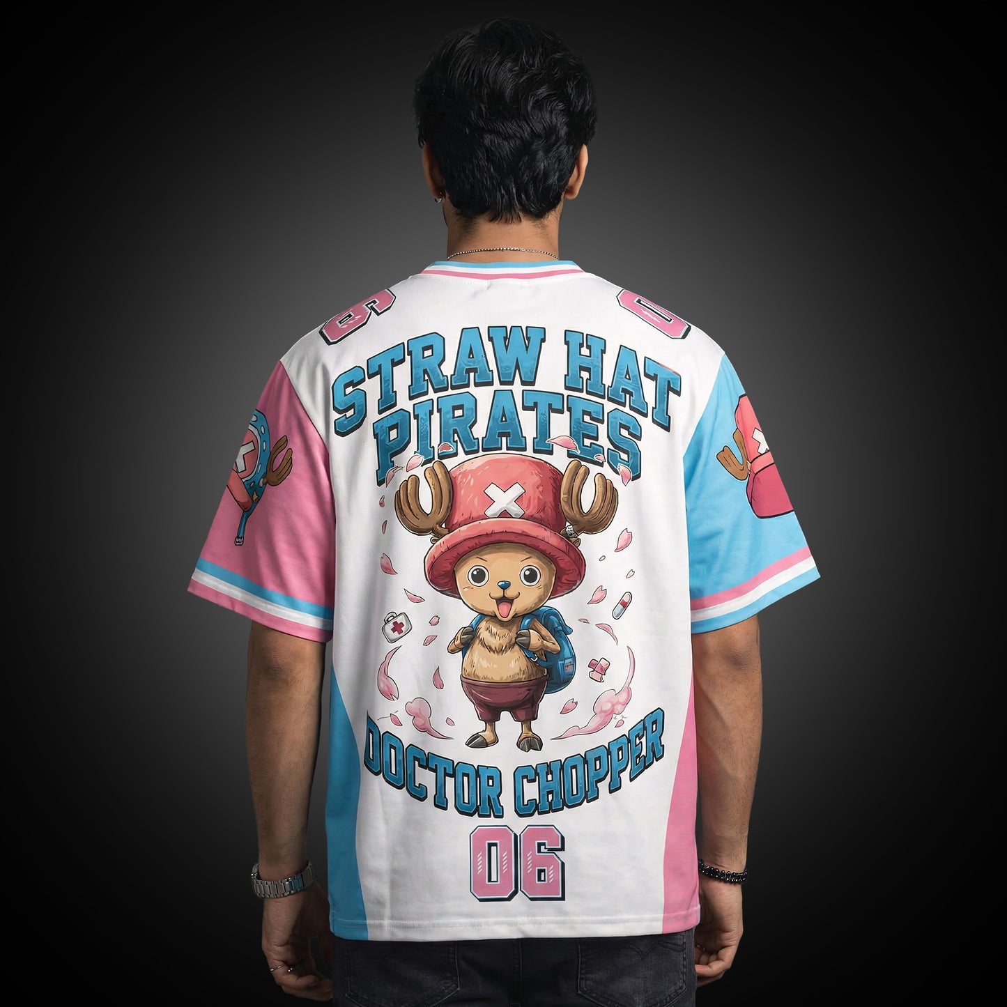 One Piece Straw Hat - เสื้อยืดวันพีซโทนี่ ช็อปเปอร์ 06 รุ่นใหม่ ปี 2026