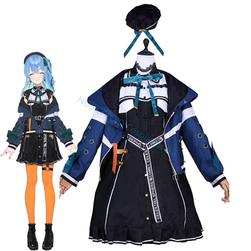 Hololive Hoshimachi Suisei คอส - Anime Cosplay Youtuber บทวิจารณ์และราคา