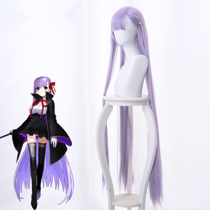 Fate EXTRA CCC คอสเพลย์วิกผม B - Anime Cosplay Girl With Black Hair บทวิจารณ์และราคา
