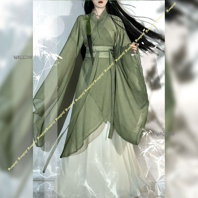 ชุดคอสเพลย์ฮั่นฝูงจีน แขนยาว ค - Anime Cosplay Girl With Black Hair บทวิจารณ์และราคา