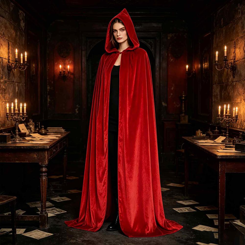 เสื้อคลุมมีฮู้ดสำหรับผู้ใหญ่แบ - Anime Cosplay Nun บทวิจารณ์และราคา