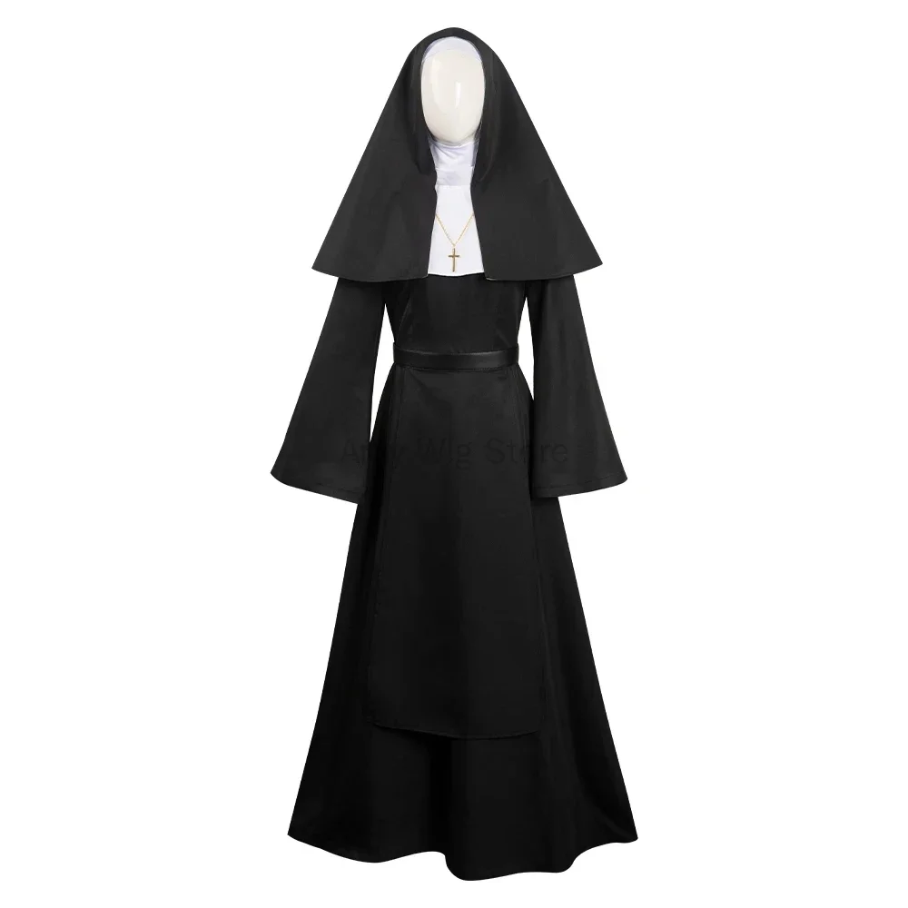 ชุดแม่ชีสำหรับผู้หญิง ชุดฮาโลว - Anime Cosplay Nun บทวิจารณ์และราคา