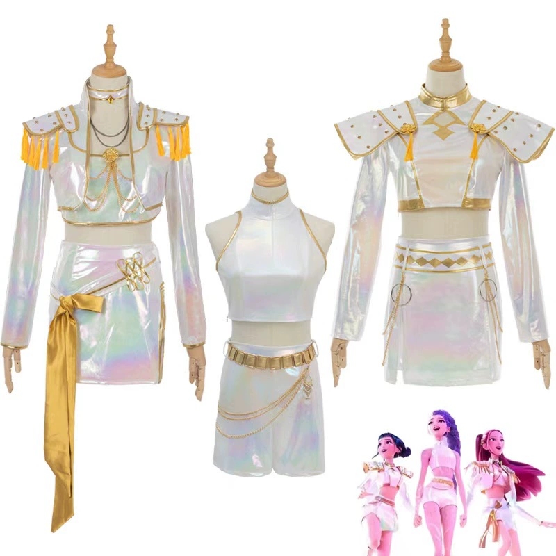 ชุดคอสเพลย์หนัง PU สีขาว ชุดร้ - Anime Cosplay Japanese Girl บทวิจารณ์และราคา