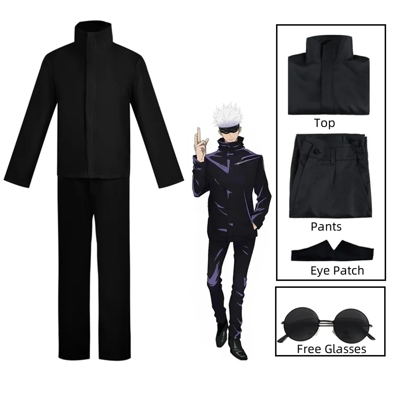 อะนิเมะจูจุสึไคเซ็น โกโจ ซาโตร - Anime Cosplay Glasses บทวิจารณ์และราคา