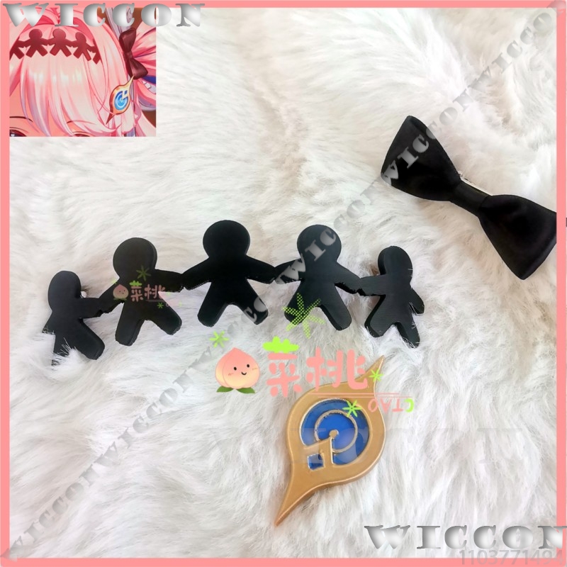 เดเนียเฮดแวร์ เกม วูวา วูเธอริ - Anime Cosplay Girl With Black Hair บทวิจารณ์และราคา