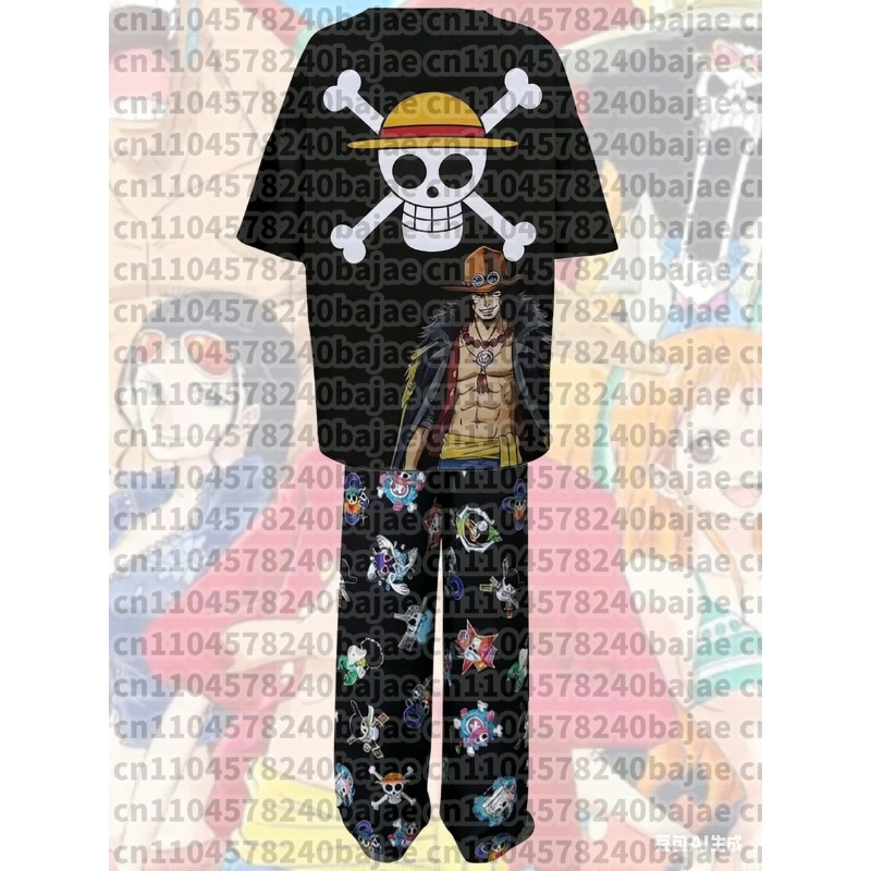 ชุดนอนลายหมวกฟางลูฟี่วันพีซ ปี - One Piece Straw Hat บทวิจารณ์และราคา