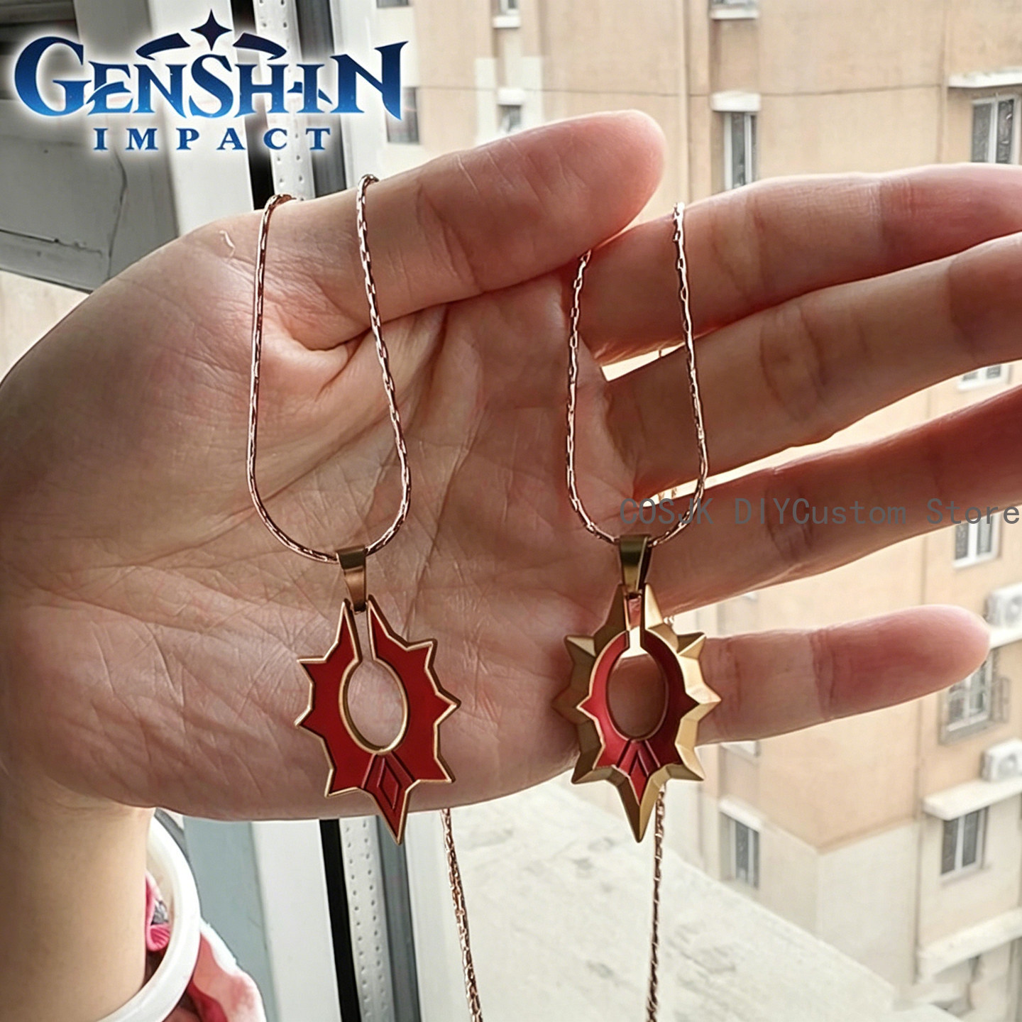 สร้อยคอจี้ตัวละครมาวุยกาจากเกม - Anime Cosplay Characters บทวิจารณ์และราคา